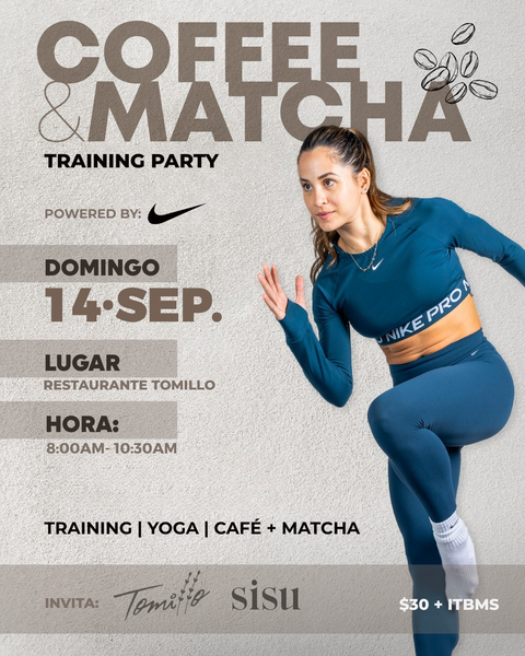 Coffee & Matcha Training Party ☕✨🍵